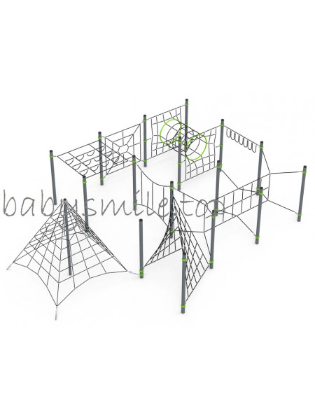 Ігровий канатний майданчик В-020